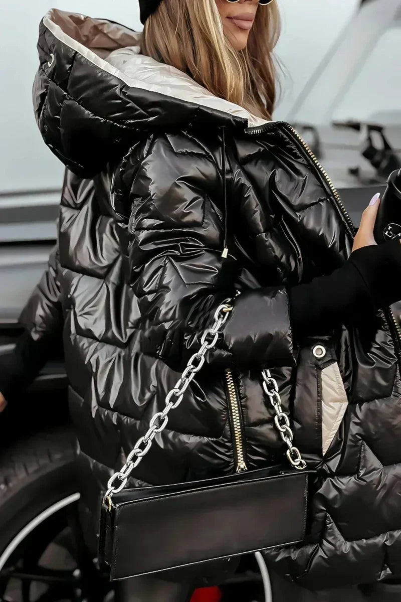 Marga | Long Warm Quilet Jacket