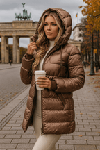 Marga | Long Warm Quilet Jacket