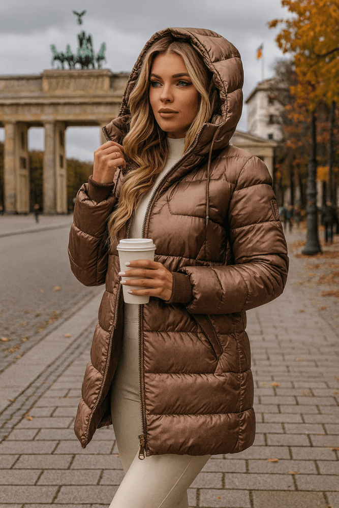Marga | Long Warm Quilet Jacket
