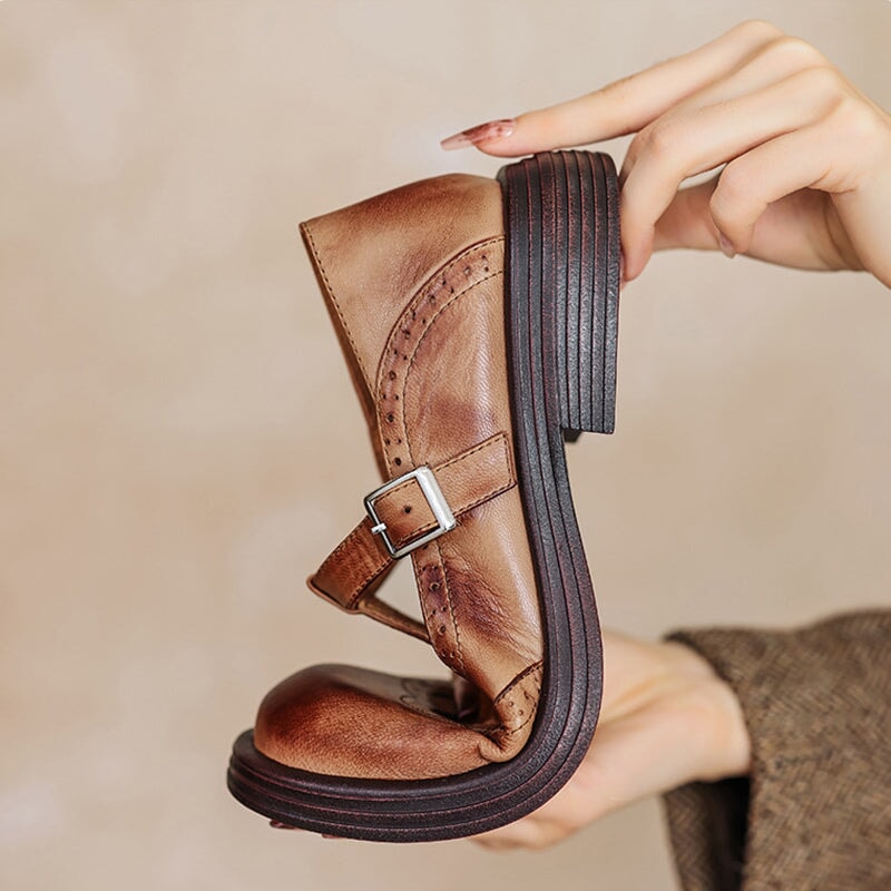Mattea | Élégantes chaussures en cuir