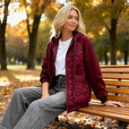 Joanne | Quilted Hoodie Jacket