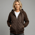 Joanne | Quilted Hoodie Jacket
