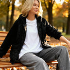 Joanne | Quilted Hoodie Jacket