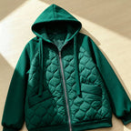 Joanne | Quilted Hoodie Jacket