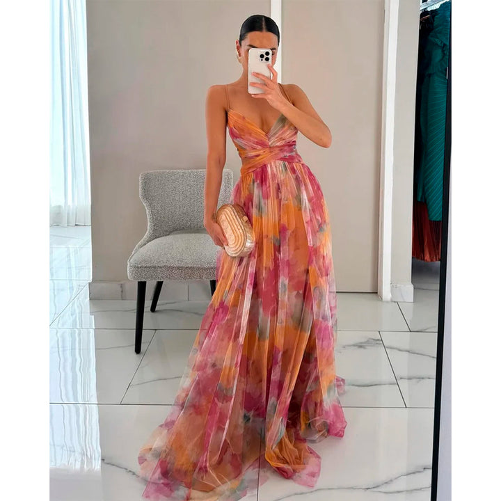 Lunelle | Robe à imprimé floral