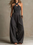 Bianca | Lightweight and comfortable linen jumpsuit