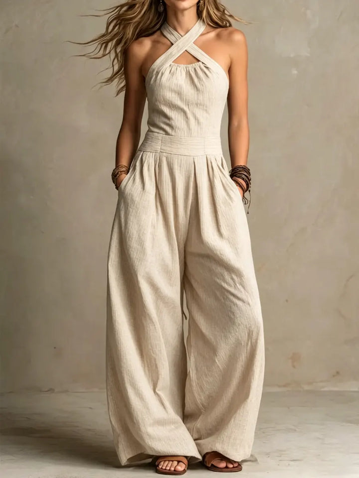 Bianca | Lightweight and comfortable linen jumpsuit