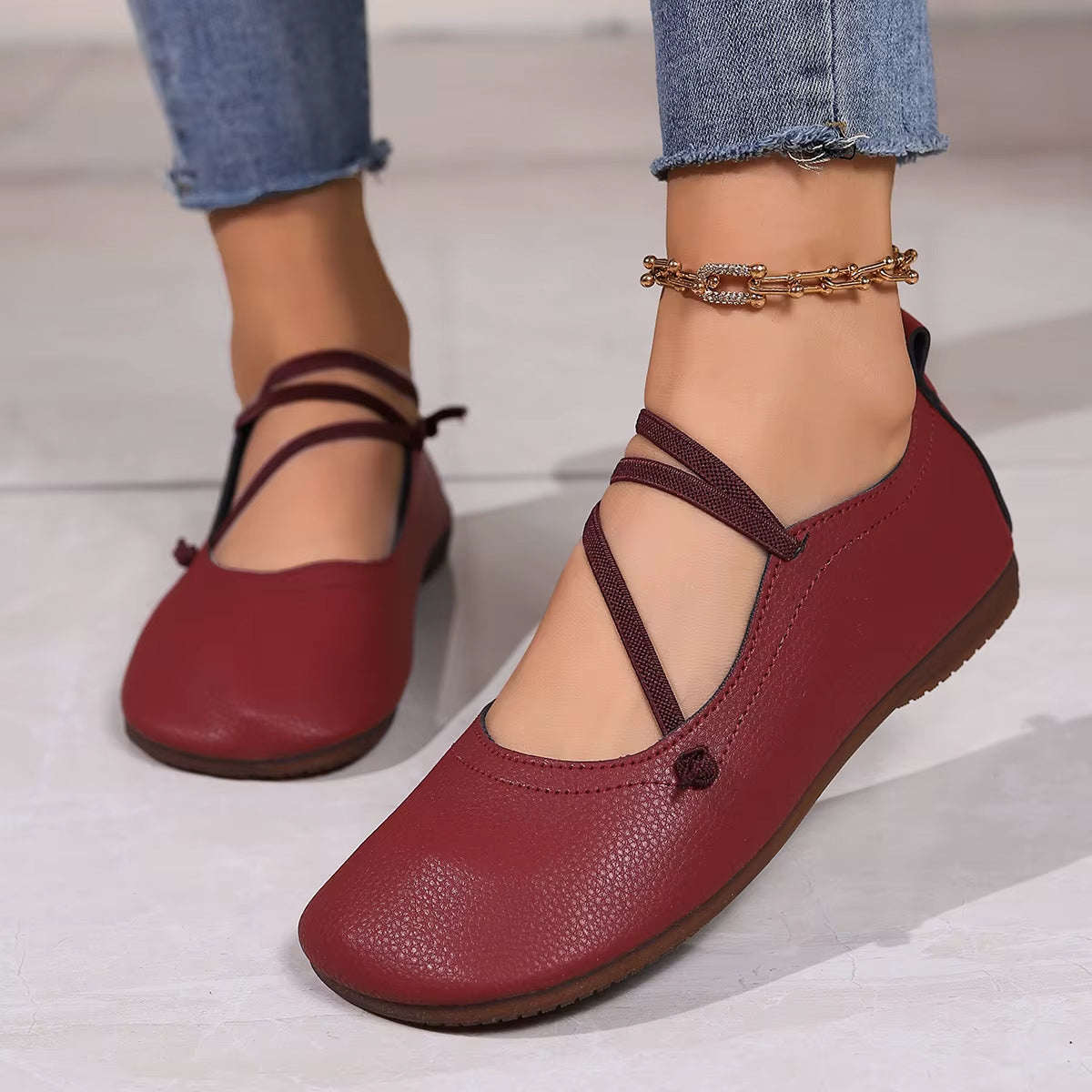 Elyse - Comfy Slip-On Flats