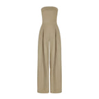 Byron | Elegant Strapless Jumpsuit