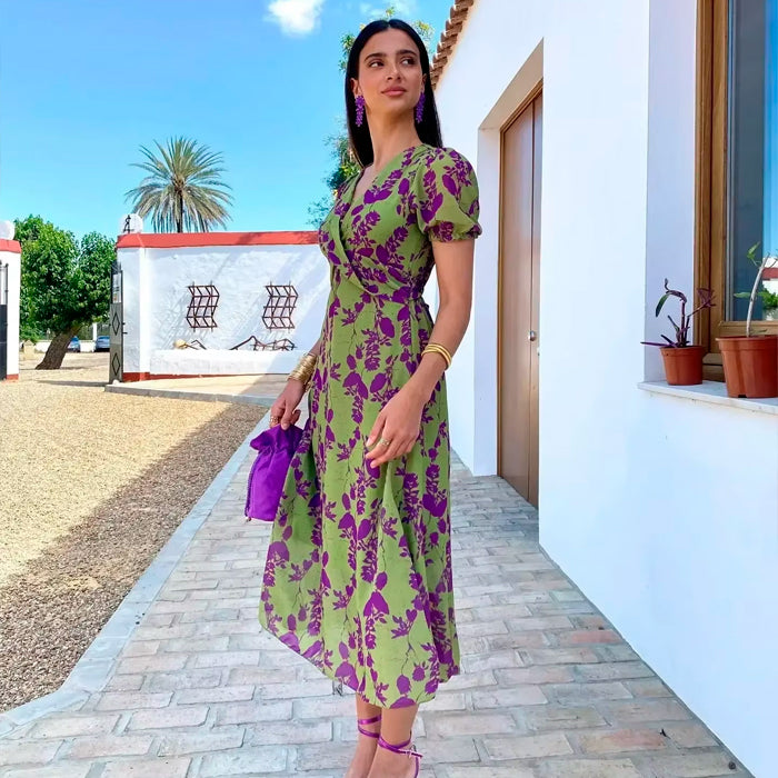 Floral - Elegant and comfortable dress 