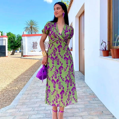 Floral - Elegant and comfortable dress 
