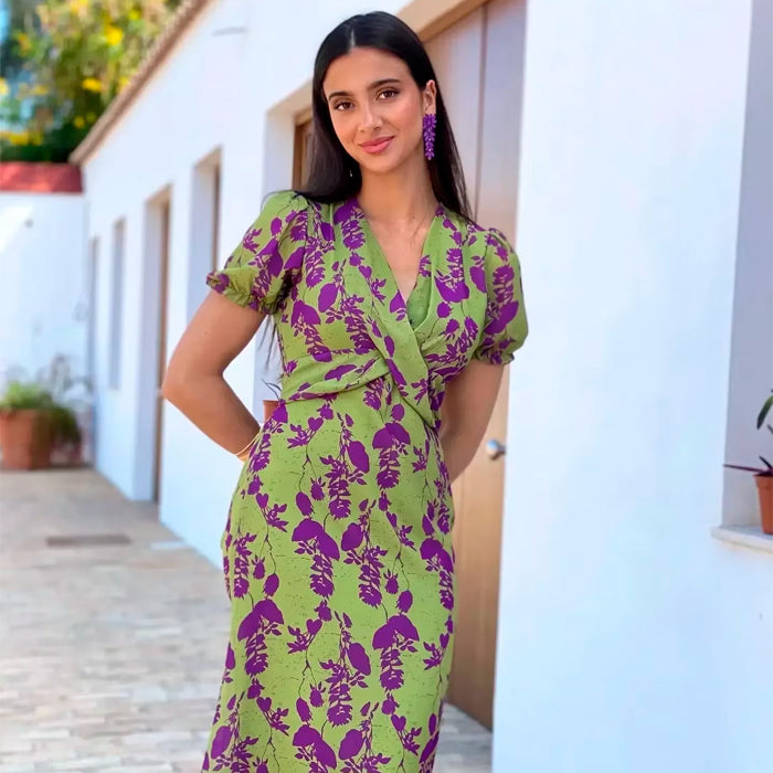 Floral - Elegant and comfortable dress 