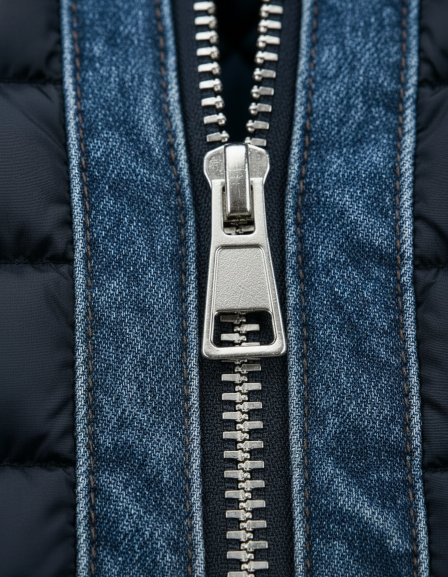 Robert | Quilted Denim Hybrid Jacket