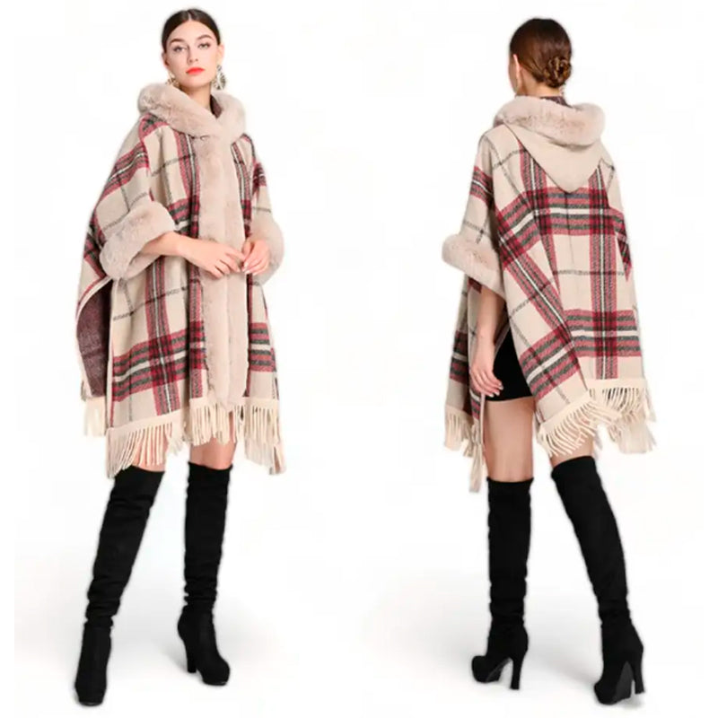 Essence - Poncho en peluche