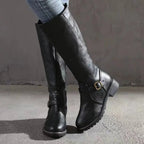 Rowan | Tall Buckle Riding Boots