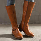 Rowan | Tall Buckle Riding Boots
