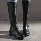 Rowan | Tall Buckle Riding Boots
