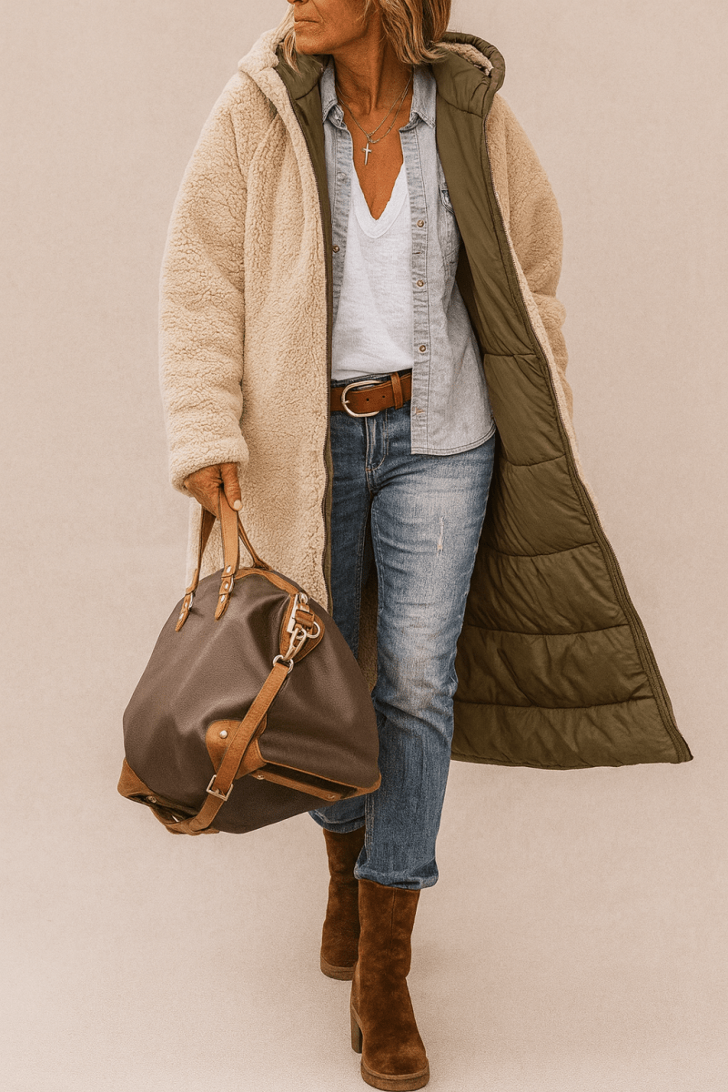 Sofy | Soft Reversible Coat