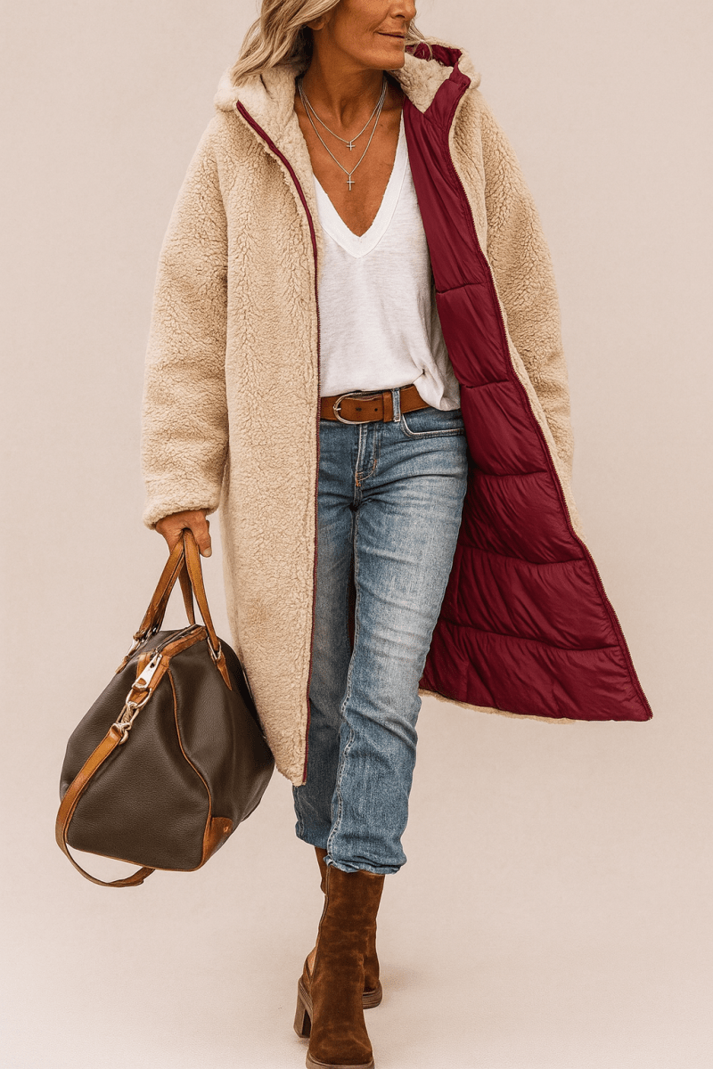 Sofy | Soft Reversible Coat