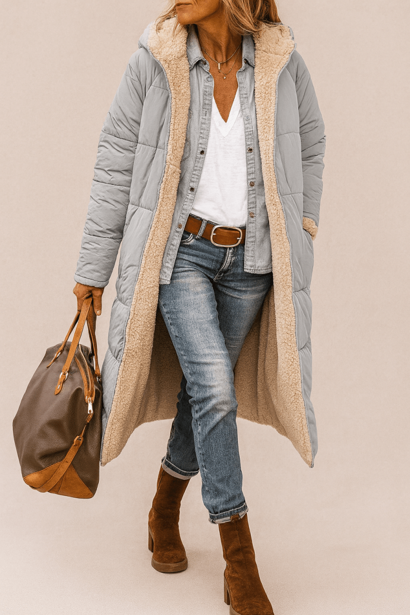 Sofy | Soft Reversible Coat