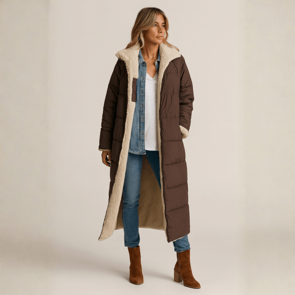 Sofy | Soft Reversible Coat