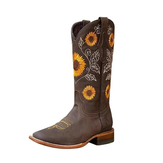 Sage | Sunflower Western Boots