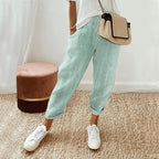 laure - Soft, lightweight striped trousers