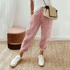 laure - Soft, lightweight striped trousers
