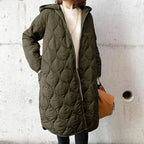 Priscilla - Parka with hood and careful detailing
