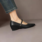Bryony | Bow-Strap Mary Jane Pump with Concealed Heel