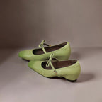 Bryony | Bow-Strap Mary Jane Pump with Concealed Heel
