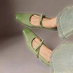 Bryony | Bow-Strap Mary Jane Pump with Concealed Heel