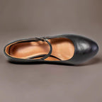 Odette | Classic Black Closed-Toe Office Pumps