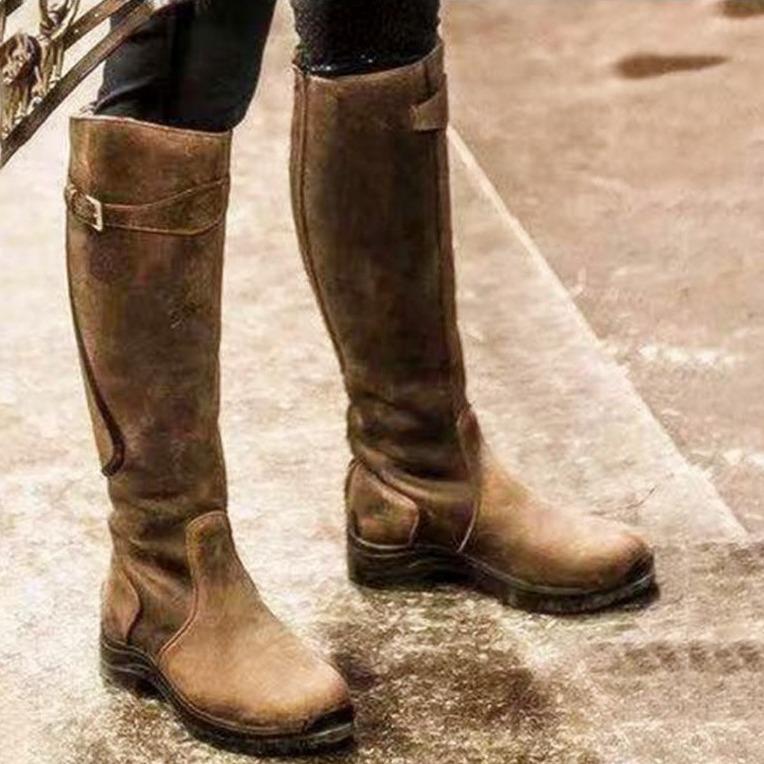 Waverly | Buckle Riding Boots