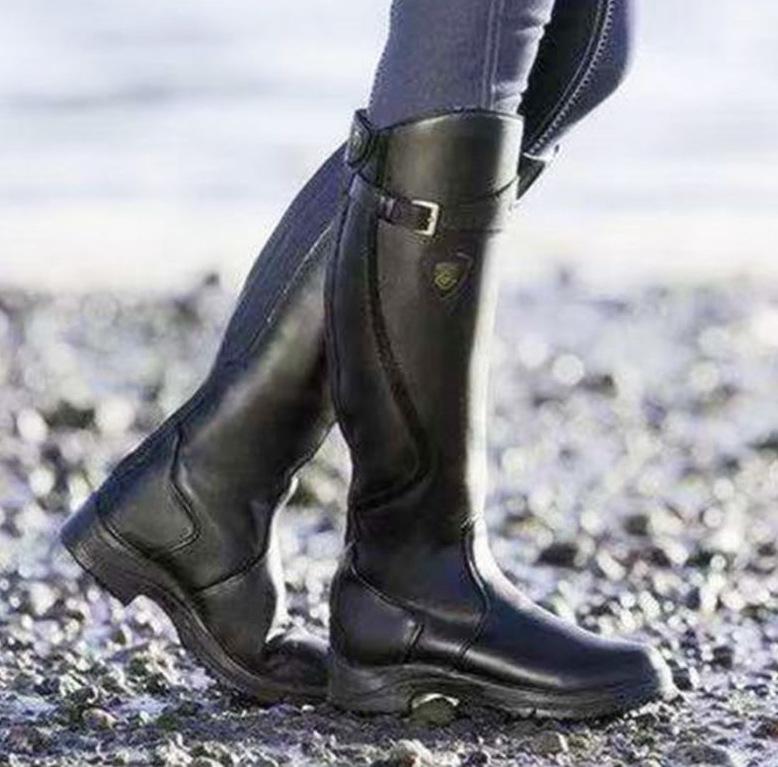 Waverly | Buckle Riding Boots