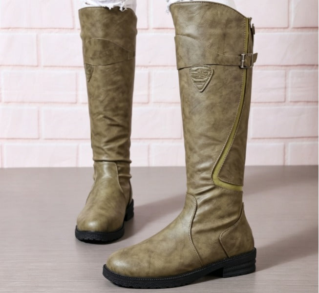 Waverly | Buckle Riding Boots