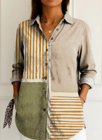 Malou | Contrast blouse