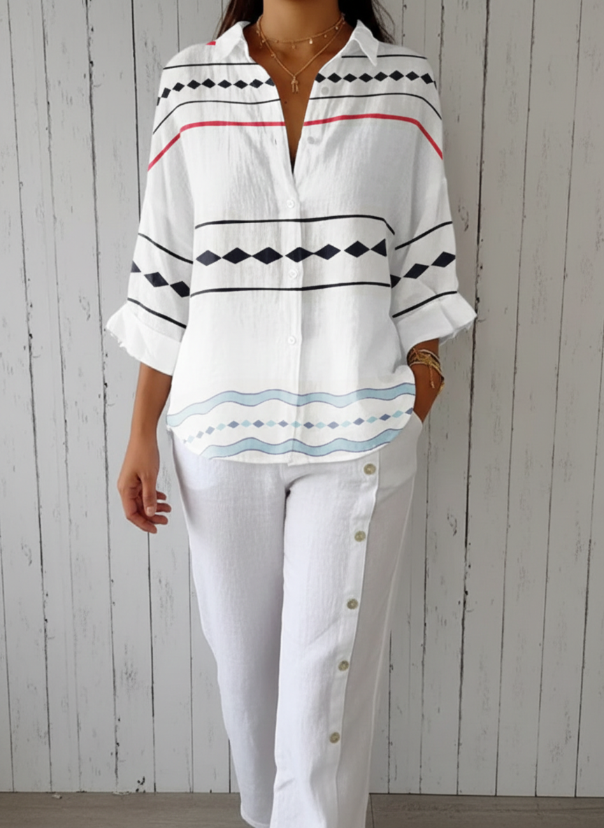 Thyra | Blouse with detailing