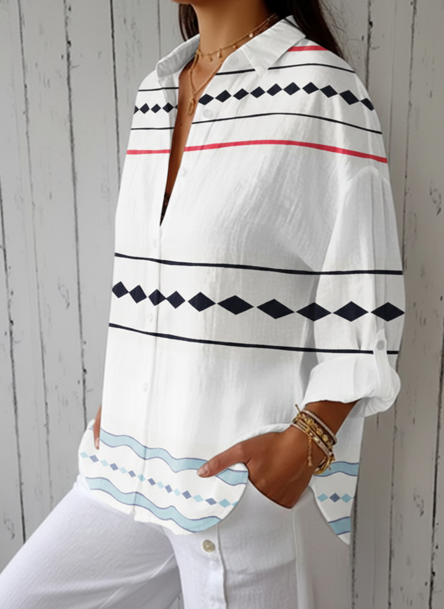 Thyra | Blouse with detailing