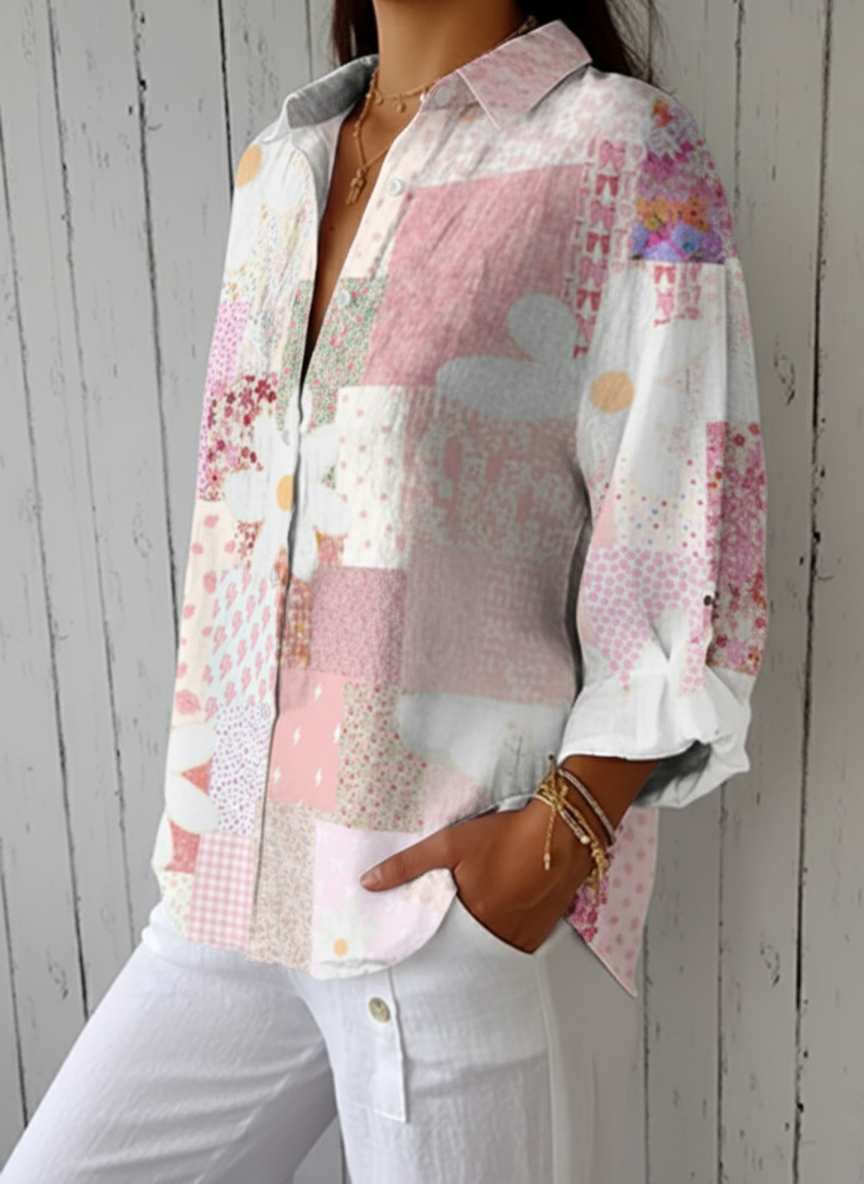 Fanny | Patchwork Blouse