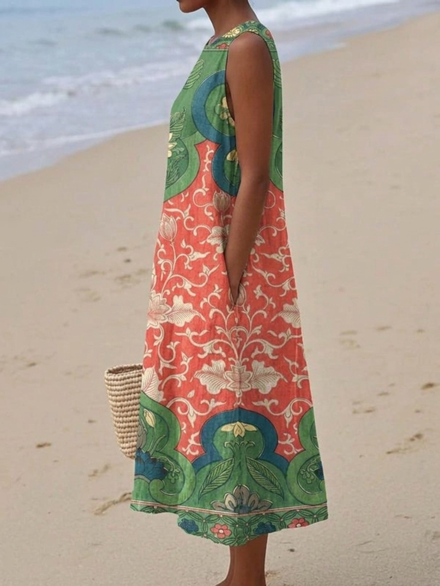 Veronna | Robe midi Bohème